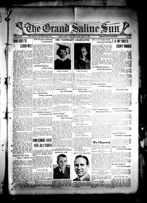 The Grand Saline Sun (Grand Saline, Tex.), Vol. 42, No. 33, Ed. 1 Thursday, June 13, 1935