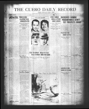 The Cuero Daily Record (Cuero, Tex.), Vol. 65, No. 150, Ed. 1 Wednesday, December 29, 1926