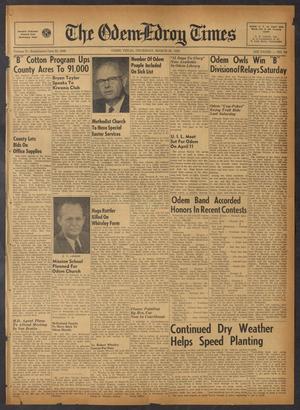 The Odem-Edroy Times (Odem, Tex.), Vol. 10, No. 14, Ed. 1 Thursday, March 26, 1959