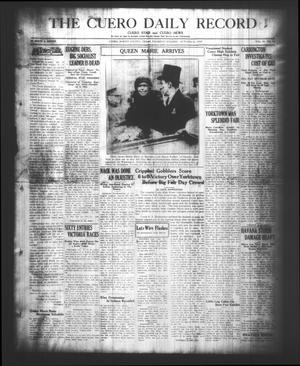 The Cuero Daily Record (Cuero, Tex.), Vol. 65, No. 95, Ed. 1 Thursday, October 21, 1926
