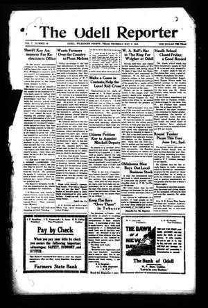 The Odell Reporter (Odell, Tex.), Vol. 7, No. 19, Ed. 1 Thursday, May 9, 1918
