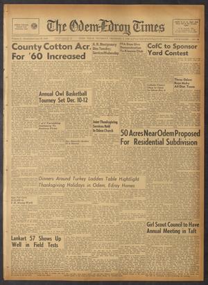 The Odem-Edroy Times (Odem, Tex.), Vol. 10, No. 50, Ed. 1 Thursday, December 3, 1959