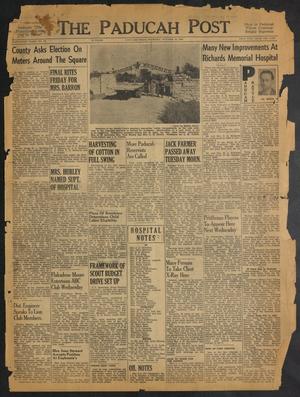 The Paducah Post (Paducah, Tex.), Vol. 44, No. 29, Ed. 1 Thursday, October 19, 1950