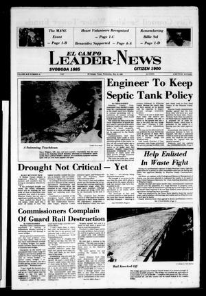 Primary view of object titled 'El Campo Leader-News (El Campo, Tex.), Vol. 99B, No. 16, Ed. 1 Wednesday, May 16, 1984'.