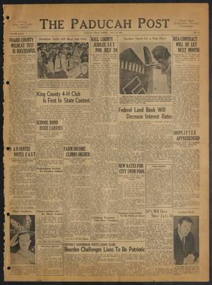 The Paducah Post (Paducah, Tex.), Vol. 34, No. 13, Ed. 1 Friday, July 12, 1940