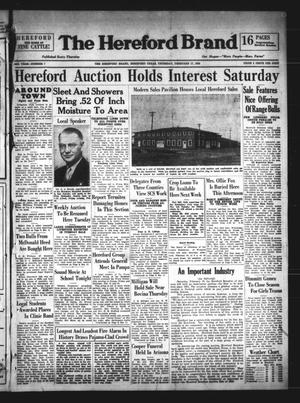 The Hereford Brand (Hereford, Tex.), Vol. 38, No. 7, Ed. 1 Thursday, February 17, 1938