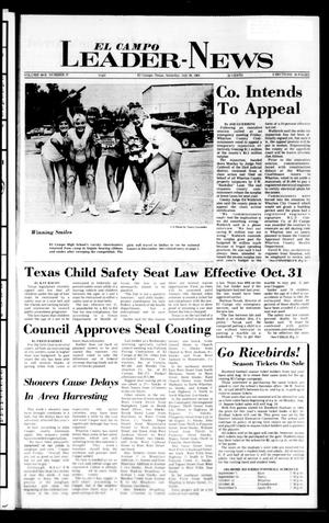El Campo Leader-News (El Campo, Tex.), Vol. 99B, No. 37, Ed. 1 Saturday, July 28, 1984