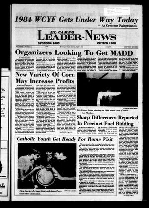 Primary view of object titled 'El Campo Leader-News (El Campo, Tex.), Vol. 99B, No. 5, Ed. 1 Saturday, April 7, 1984'.