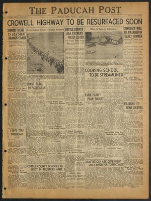 The Paducah Post (Paducah, Tex.), Vol. 34, No. 48, Ed. 1 Friday, March 14, 1941