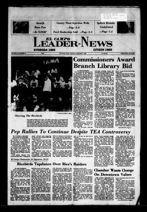 Primary view of object titled 'El Campo Leader-News (El Campo, Tex.), Vol. 99, No. 47, Ed. 1 Saturday, September 3, 1983'.