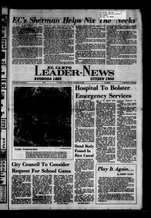 El Campo Leader-News (El Campo, Tex.), Vol. 99, No. 53, Ed. 1 Saturday, September 24, 1983