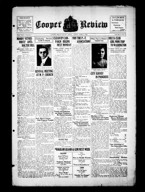 Cooper Review (Cooper, Tex.), Vol. 50, No. 14, Ed. 1 Friday, April 5, 1929