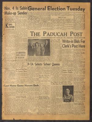 The Paducah Post (Paducah, Tex.), Vol. 56, No. 32, Ed. 1 Thursday, November 1, 1962