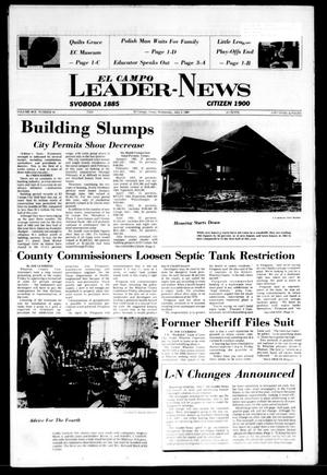 El Campo Leader-News (El Campo, Tex.), Vol. 99B, No. 30, Ed. 1 Wednesday, July 4, 1984