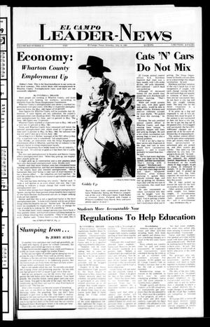 Primary view of object titled 'El Campo Leader-News (El Campo, Tex.), Vol. 99B, No. 33, Ed. 1 Saturday, July 14, 1984'.