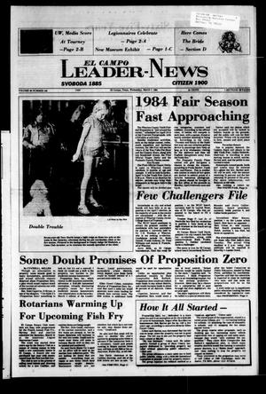 El Campo Leader-News (El Campo, Tex.), Vol. 99, No. 100, Ed. 1 Wednesday, March 7, 1984