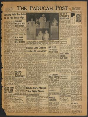The Paducah Post (Paducah, Tex.), Vol. 44, No. 13, Ed. 1 Thursday, June 29, 1950