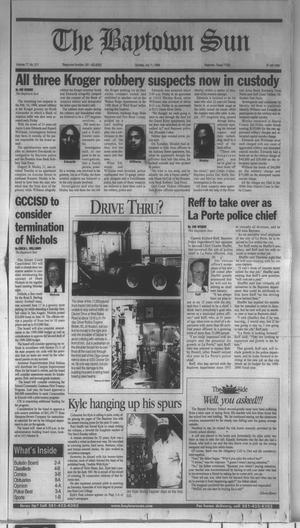 Primary view of object titled 'The Baytown Sun (Baytown, Tex.), Vol. 77, No. 217, Ed. 1 Sunday, July 11, 1999'.