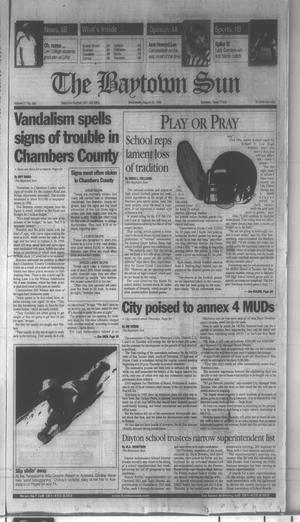 The Baytown Sun (Baytown, Tex.), Vol. 77, No. 256, Ed. 1 Wednesday, August 25, 1999
