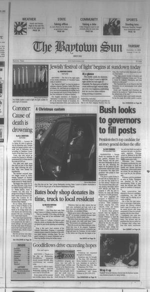 The Baytown Sun (Baytown, Tex.), Vol. 79, No. 25, Ed. 1 Thursday, December 21, 2000