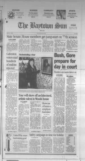 The Baytown Sun (Baytown, Tex.), Vol. 78, No. 360, Ed. 1 Monday, November 20, 2000
