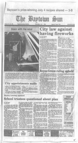 The Baytown Sun (Baytown, Tex.), Vol. 70, No. 209, Ed. 1 Wednesday, July 1, 1992