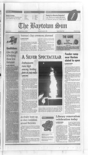 Primary view of object titled 'The Baytown Sun (Baytown, Tex.), Vol. 74, No. 8, Ed. 1 Thursday, November 9, 1995'.