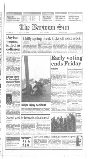 The Baytown Sun (Baytown, Tex.), Vol. 74, No. 110, Ed. 1 Thursday, March 7, 1996