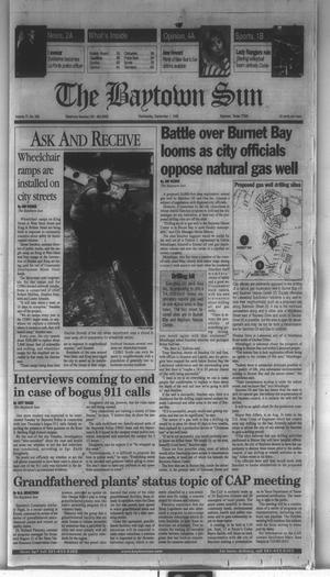 Primary view of object titled 'The Baytown Sun (Baytown, Tex.), Vol. 77, No. 262, Ed. 1 Wednesday, September 1, 1999'.