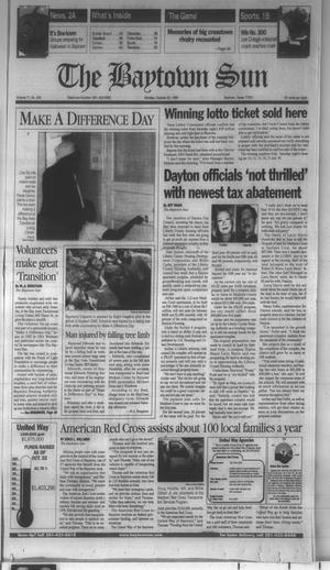 The Baytown Sun (Baytown, Tex.), Vol. 77, No. 308, Ed. 1 Monday, October 25, 1999