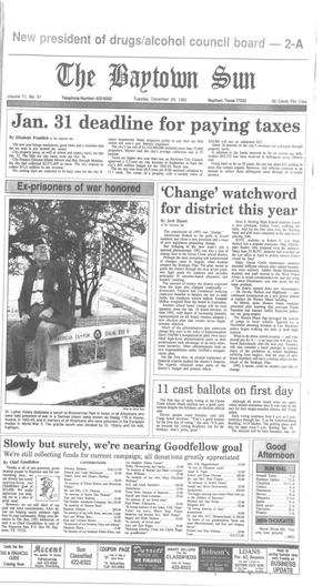The Baytown Sun (Baytown, Tex.), Vol. 71, No. 51, Ed. 1 Tuesday, December 29, 1992