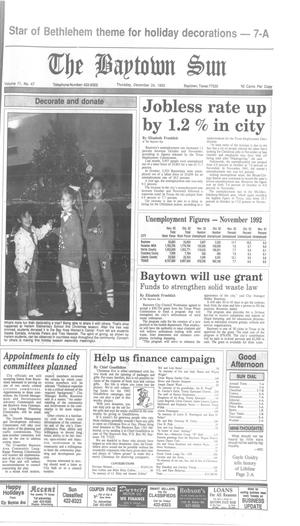 The Baytown Sun (Baytown, Tex.), Vol. 71, No. 47, Ed. 1 Thursday, December 24, 1992