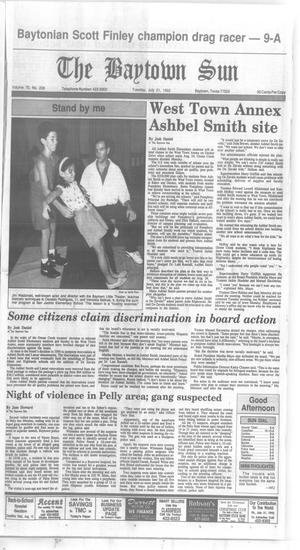 The Baytown Sun (Baytown, Tex.), Vol. 70, No. 226, Ed. 1 Tuesday, July 21, 1992