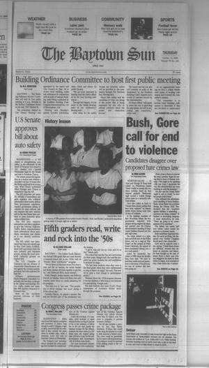 The Baytown Sun (Baytown, Tex.), Vol. 78, No. 321, Ed. 1 Thursday, October 12, 2000