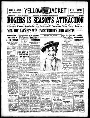 Yellow Jacket (Brownwood, Tex.), Vol. 13, No. 22, Ed. 1, Thursday, February 24, 1927