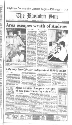 The Baytown Sun (Baytown, Tex.), Vol. 70, No. 257, Ed. 1 Wednesday, August 26, 1992