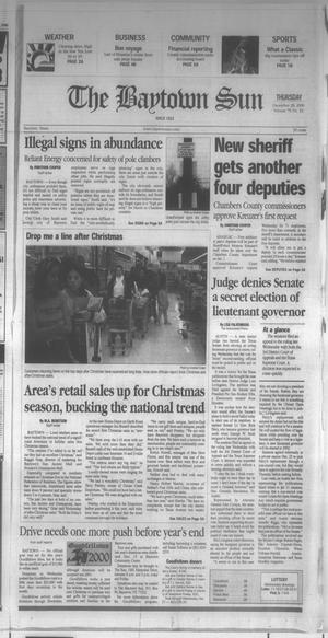 The Baytown Sun (Baytown, Tex.), Vol. 79, No. 32, Ed. 1 Thursday, December 28, 2000
