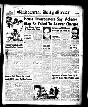 Gladewater Daily Mirror (Gladewater, Tex.), Vol. 4, No. 138, Ed. 1 Tuesday, December 30, 1952