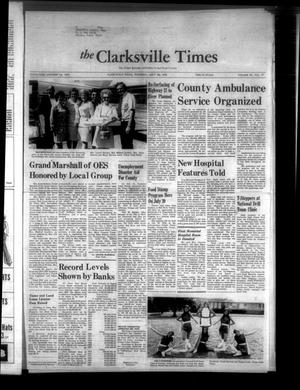 The Clarksville Times (Clarksville, Tex.), Vol. 101, No. 27, Ed. 1 Thursday, July 26, 1973