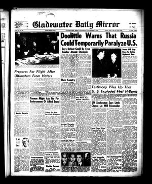 Gladewater Daily Mirror (Gladewater, Tex.), Vol. 4, No. 99, Ed. 1 Wednesday, November 12, 1952