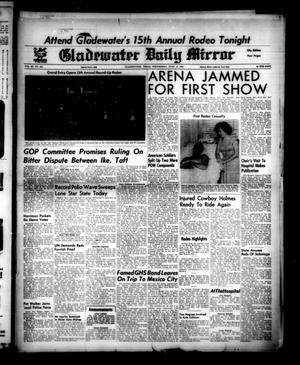 Gladewater Daily Mirror (Gladewater, Tex.), Vol. 3, No. 284, Ed. 1 Wednesday, June 18, 1952