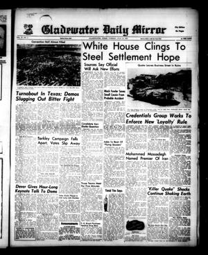Gladewater Daily Mirror (Gladewater, Tex.), Vol. 4, No. 3, Ed. 1 Tuesday, July 22, 1952