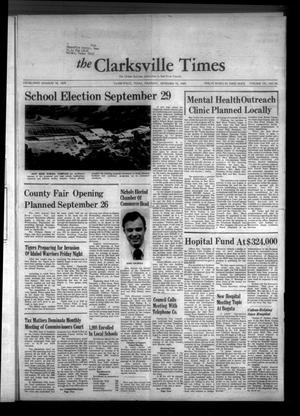 The Clarksville Times (Clarksville, Tex.), Vol. 101, No. 34, Ed. 1 Thursday, September 13, 1973
