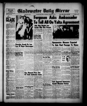 Gladewater Daily Mirror (Gladewater, Tex.), Vol. 4, No. 186, Ed. 1 Wednesday, February 25, 1953