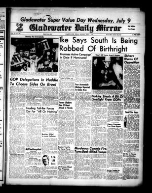 Gladewater Daily Mirror (Gladewater, Tex.), Vol. 3, No. 299, Ed. 1 Monday, July 7, 1952