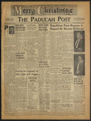 Primary view of object titled 'The Paducah Post (Paducah, Tex.), Vol. 48, No. 38, Ed. 1 Thursday, December 22, 1955'.