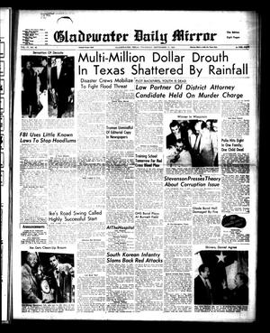 Primary view of object titled 'Gladewater Daily Mirror (Gladewater, Tex.), Vol. 4, No. 46, Ed. 1 Thursday, September 11, 1952'.