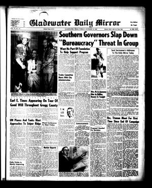 Gladewater Daily Mirror (Gladewater, Tex.), Vol. 4, No. 104, Ed. 1 Tuesday, November 18, 1952