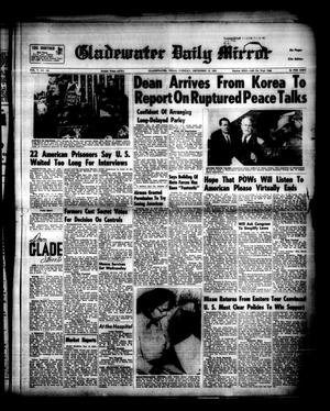 Primary view of object titled 'Gladewater Daily Mirror (Gladewater, Tex.), Vol. 5, No. 125, Ed. 1 Tuesday, December 15, 1953'.