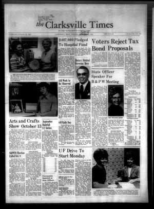 Primary view of object titled 'The Clarksville Times (Clarksville, Tex.), Vol. 101, No. 36, Ed. 1 Thursday, October 4, 1973'.